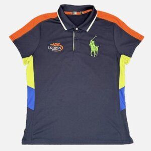Official Polo Ralph Lauren US Open 2016 Ball Person Polo Shirt Women's Size Med